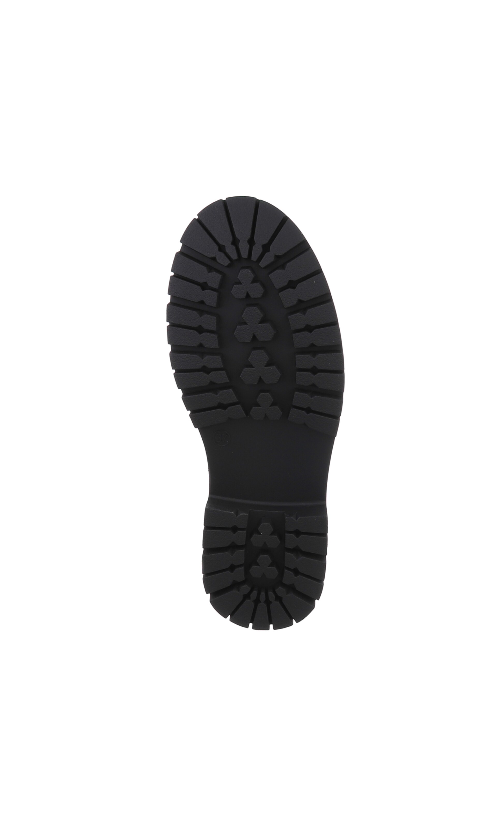 Ital-Design Schnürstiefelette in Schwarz