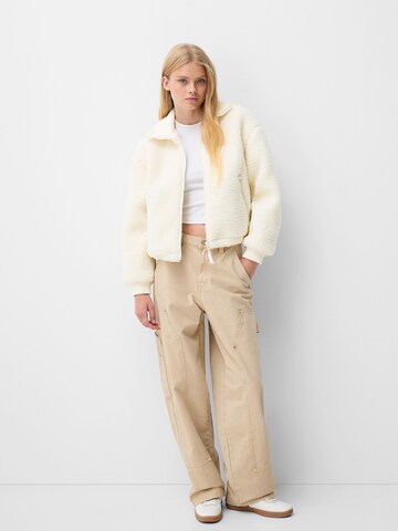 Bershka Between-season jacket in Beige