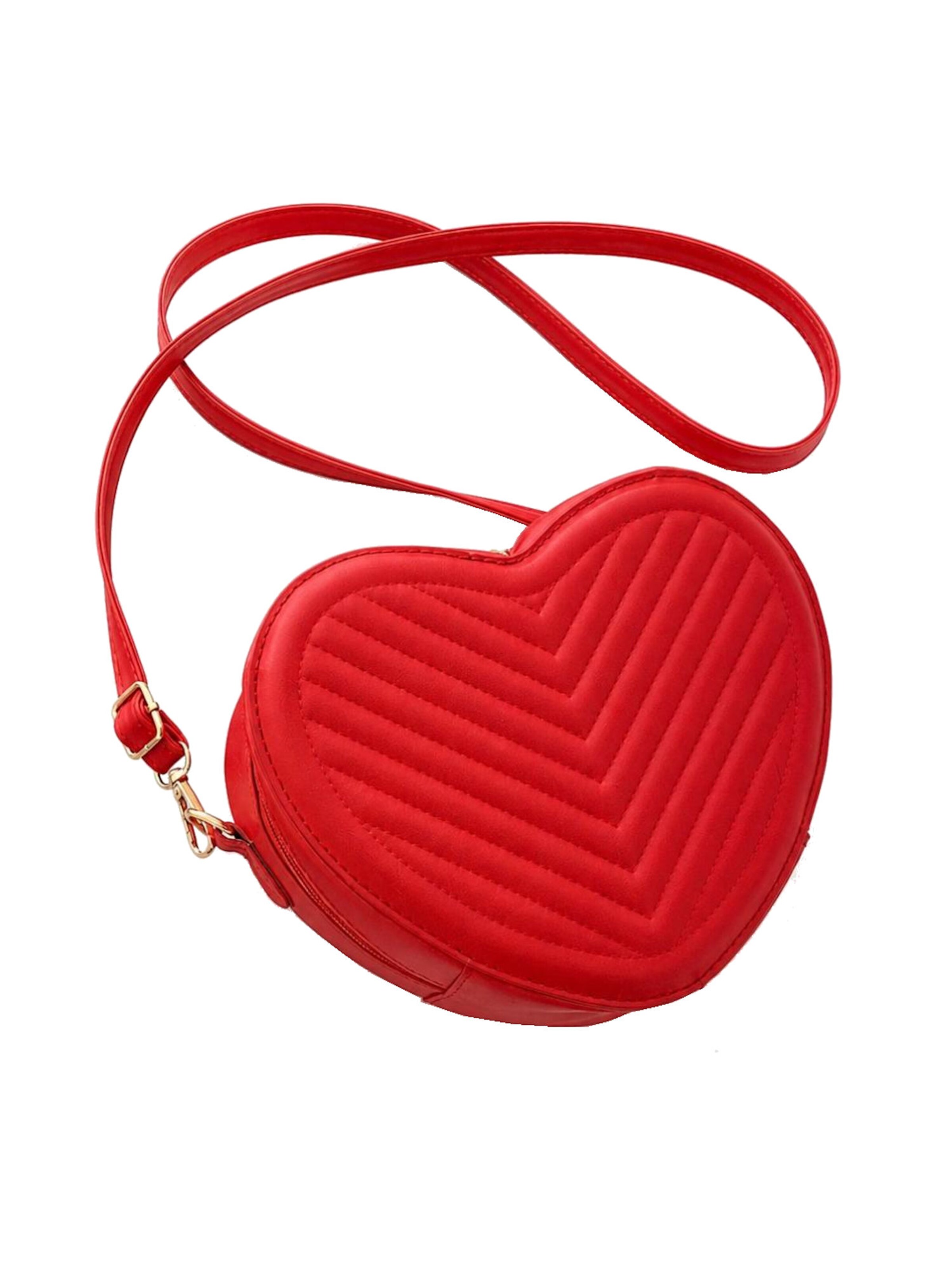 Tomshop24-7 Umhängetasche 'Irma'‌‌‌‌‌‌‌‌‌ in Rot: Vorderseite