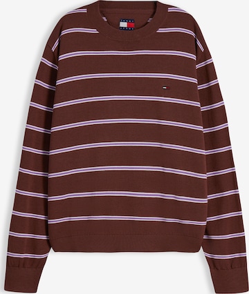 Tommy Jeans Pullover 'ESSENTIAL' i brun: forside