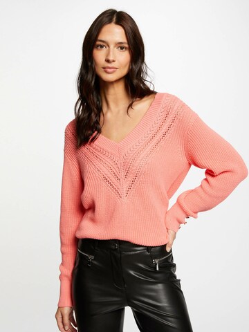 Morgan Sweater in Orange: front