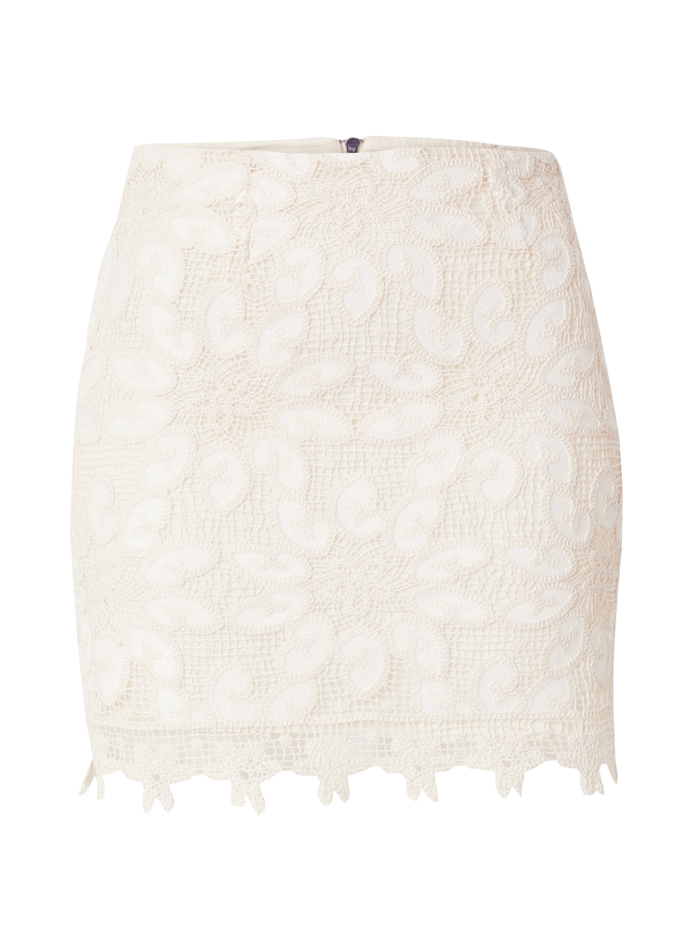 Fustă de la TOPSHOP pe bej: față