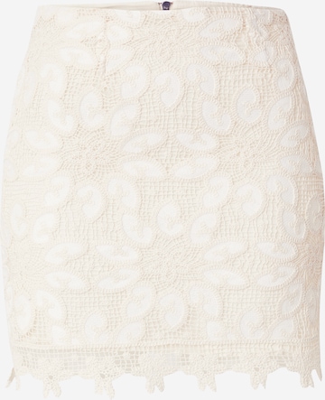 smėlio TOPSHOP Sijonas: priekis