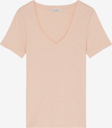 T-shirt Marc O'Polo en rose : devant