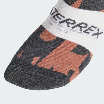 Chaussettes de sport ADIDAS TERREX en marron
