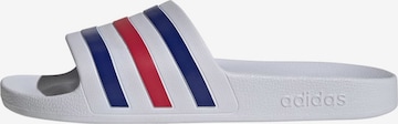 ADIDAS PERFORMANCENatikače 'ADILETTE AQUA' - bijela boja: prednji dio