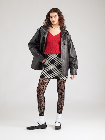 HOLLISTER Pulóver - piros