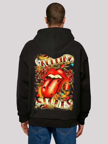 Sweat-shirt 'The Rolling Stones Tongue And Stars' F4NT4STIC en noir