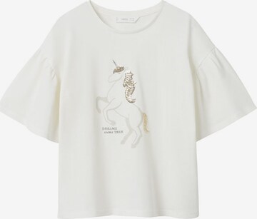 MANGO KIDS T-Shirt in Weiß: predná strana