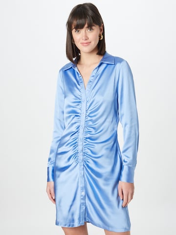 Robe-chemise 'Ridley' Neo Noir en bleu : devant