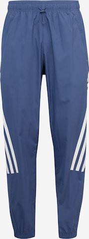 Tapered Pantaloni sport de la ADIDAS SPORTSWEAR pe albastru: față