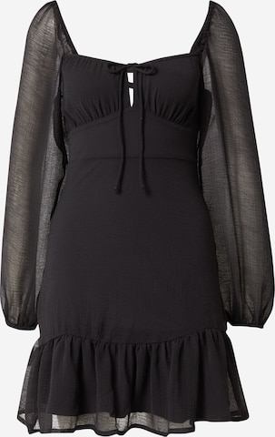 Gina Tricot Obleka | črna barva: sprednja stran