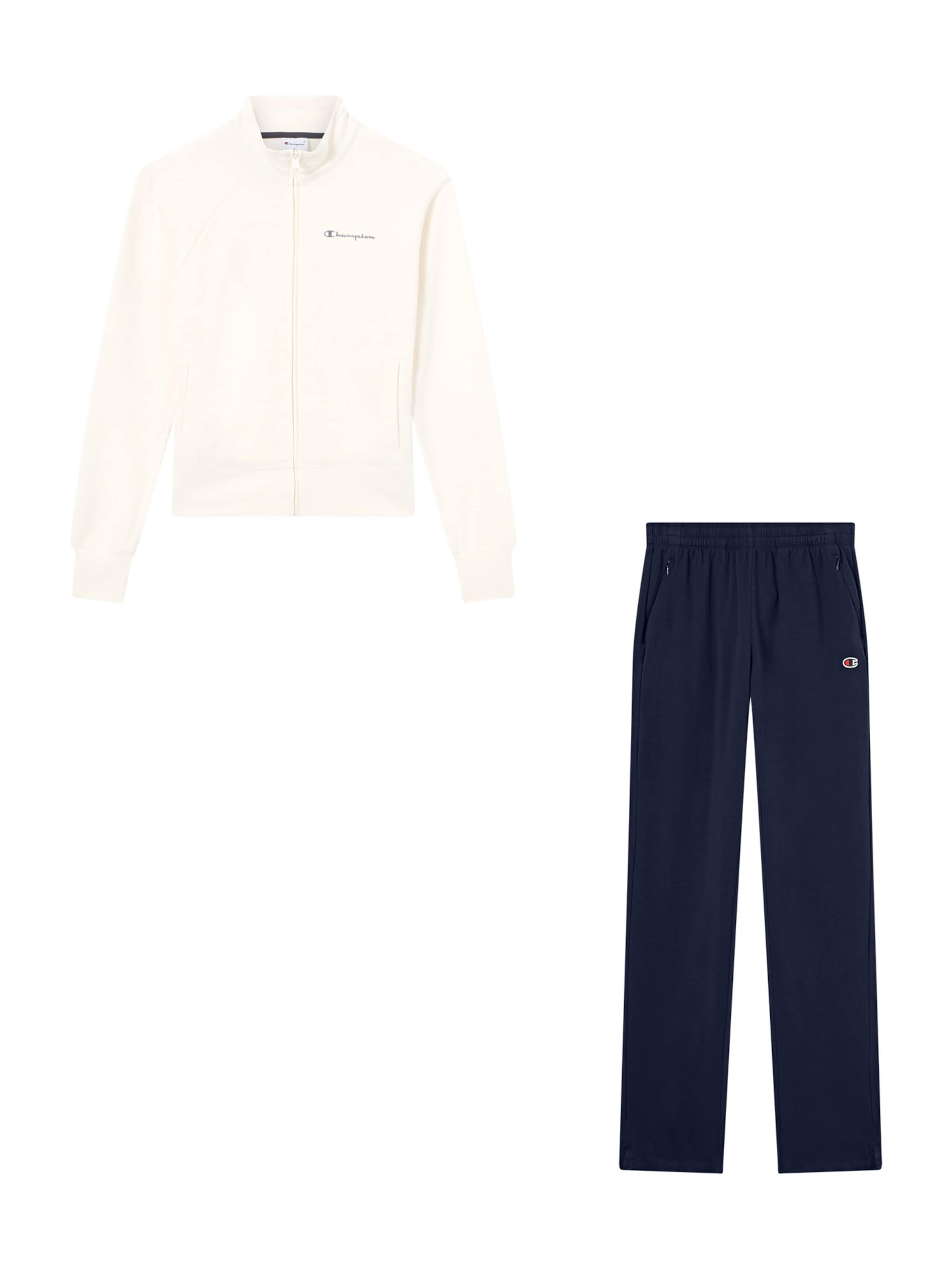 Tuta da jogging di Champion Authentic Athletic Apparel in beige: frontale