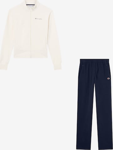 Tuta da jogging di Champion Authentic Athletic Apparel in beige: frontale