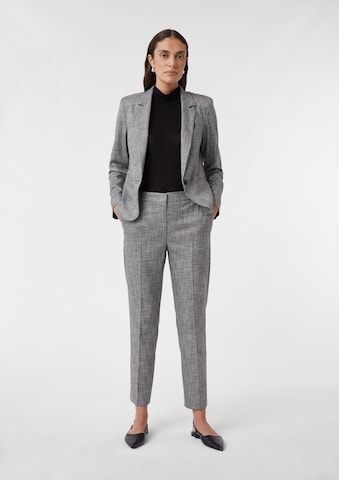 COMMA Slim fit Trousers in Grey