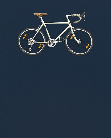 T-Shirt 'Doodle Bike' watabout.kids en bleu