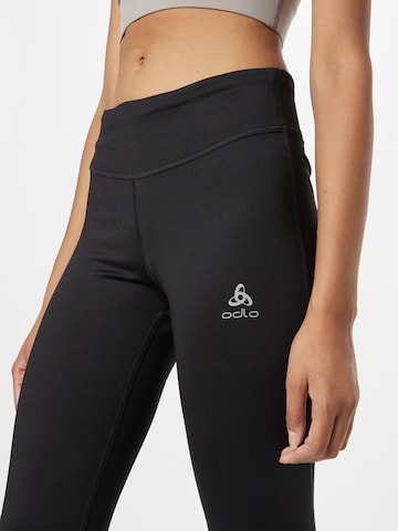 ODLO Skinny Workout Pants in Black