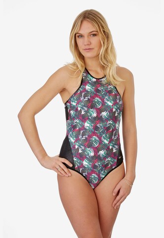 BECO the world of aquasports Swimsuit 'Jungle Dream' in Mixed colors: front