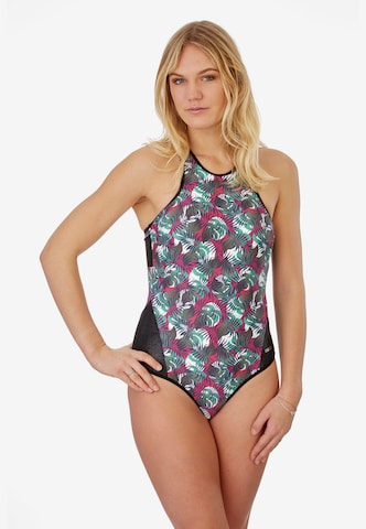 BECO the world of aquasports Swimsuit 'Jungle Dream' in Mixed colors: front
