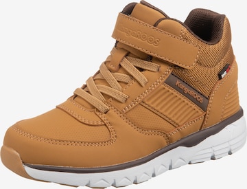 KangaROOS Sneaker 'CASPO' i brun: framsida