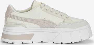 Sneaker bassa 'Mayze Stack Luxe Wns' di PUMA in bianco