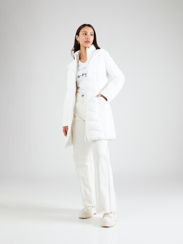 Manteau d’hiver 'New Oxana' GUESS en blanc