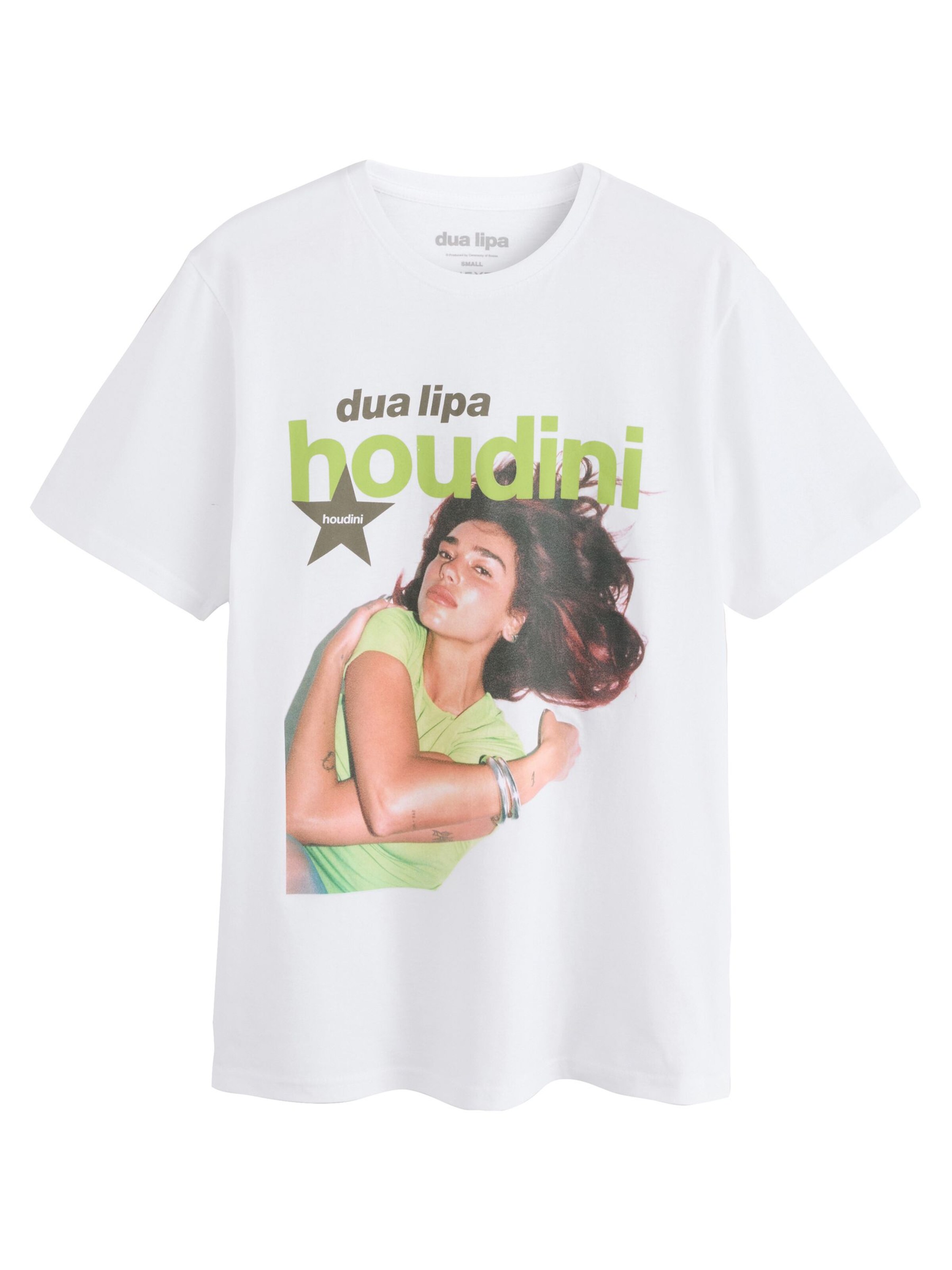 T-shirt Next en blanc : devant