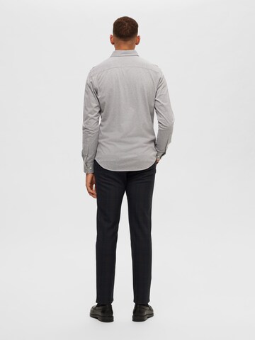 SELECTED Regular Fit Skjorte 'Bond' i grå