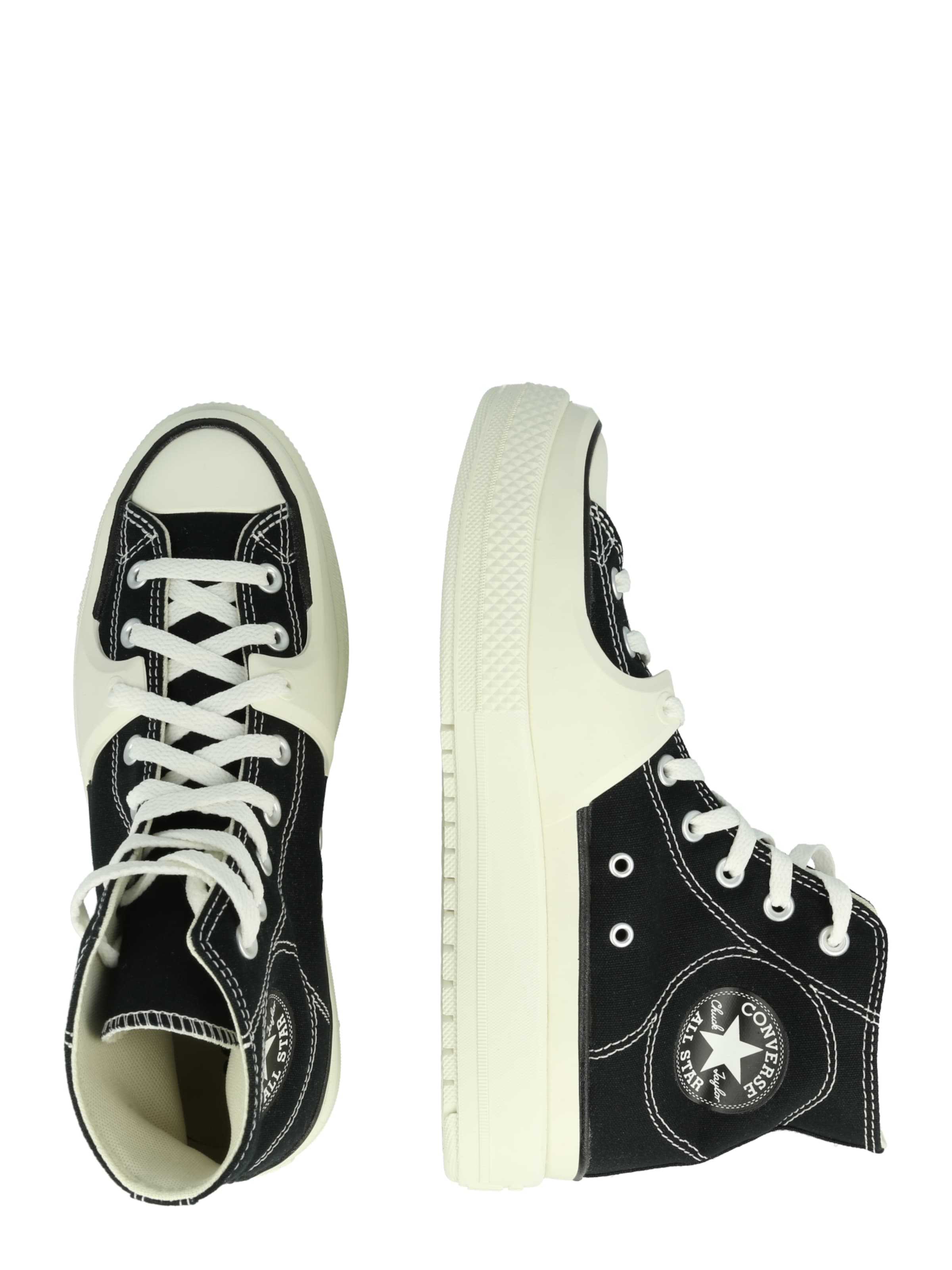 Baskets hautes 'Chuck Taylor All Star Construct' CONVERSE en noir