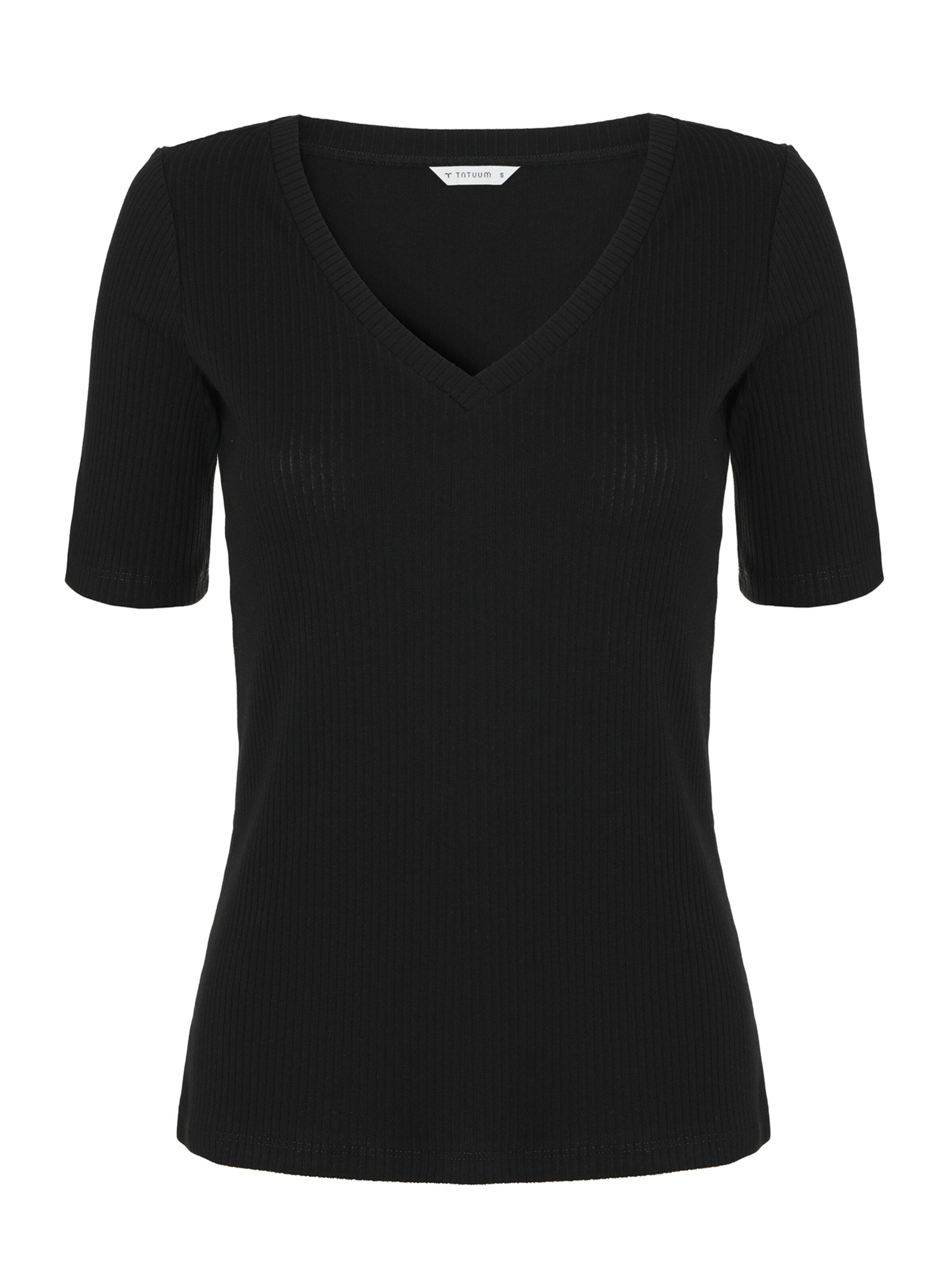 TATUUM T-shirt 'Margo' i svart: framsida