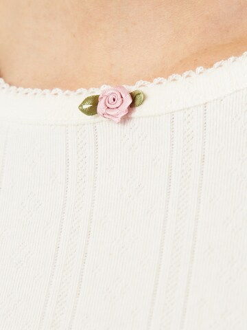 LEVI'S ® Футболка 'DRY GOODS POINTELLE GARDEN' в Белый