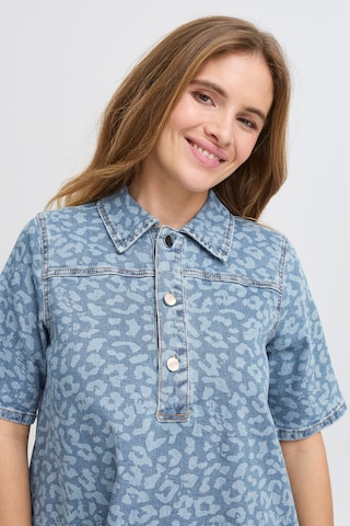 Pulz Blousejurk 'JANNAH' in Blauw