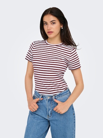 T-shirt 'JDYSOLAR' JDY en rouge : devant