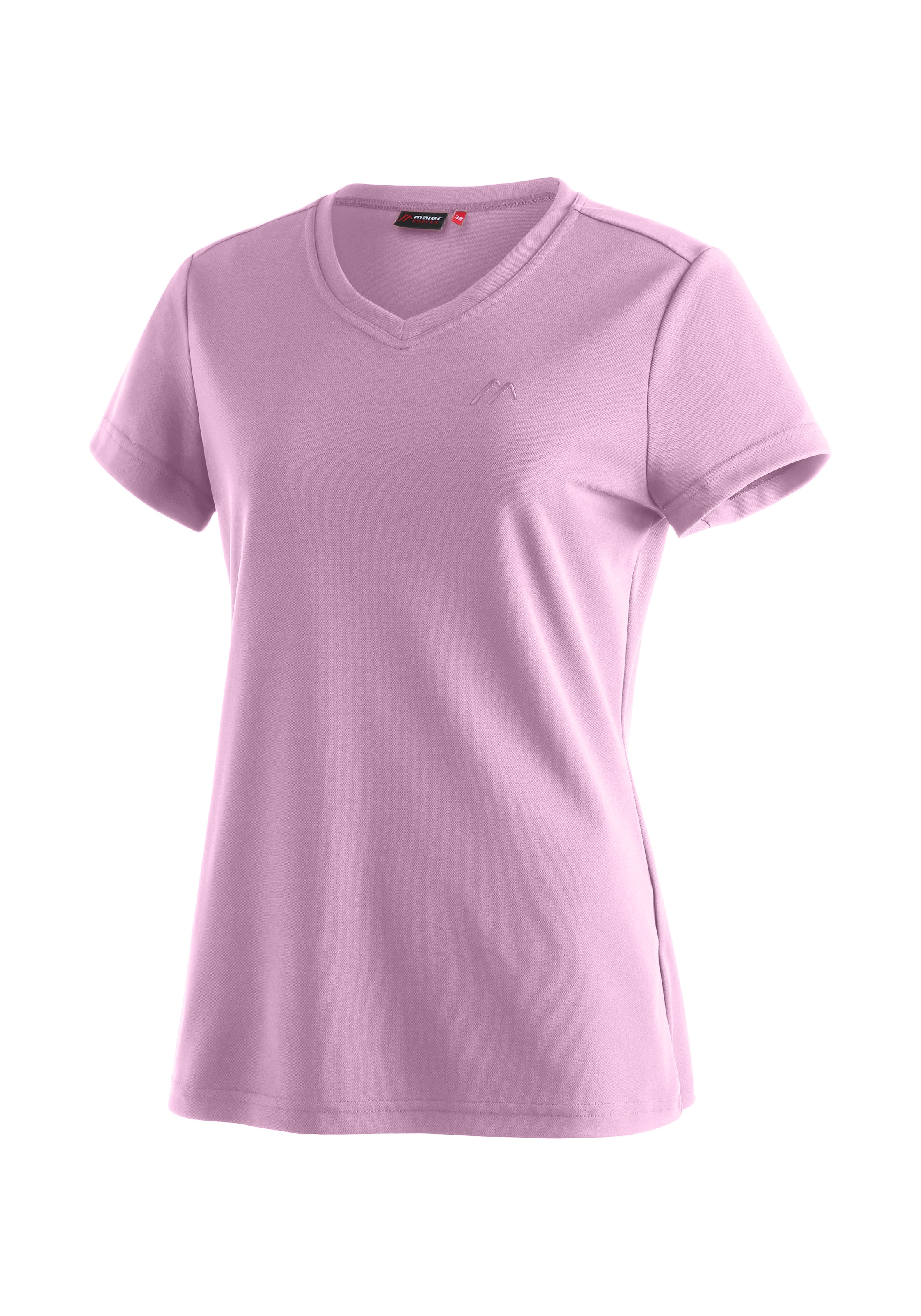 Maier Sports T-Shirt in Pink: Vorderseite