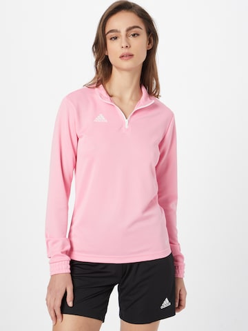ADIDAS SPORTSWEAR Toiminnallinen paita 'Entrada 22' värissä vaaleanpunainen: edessä