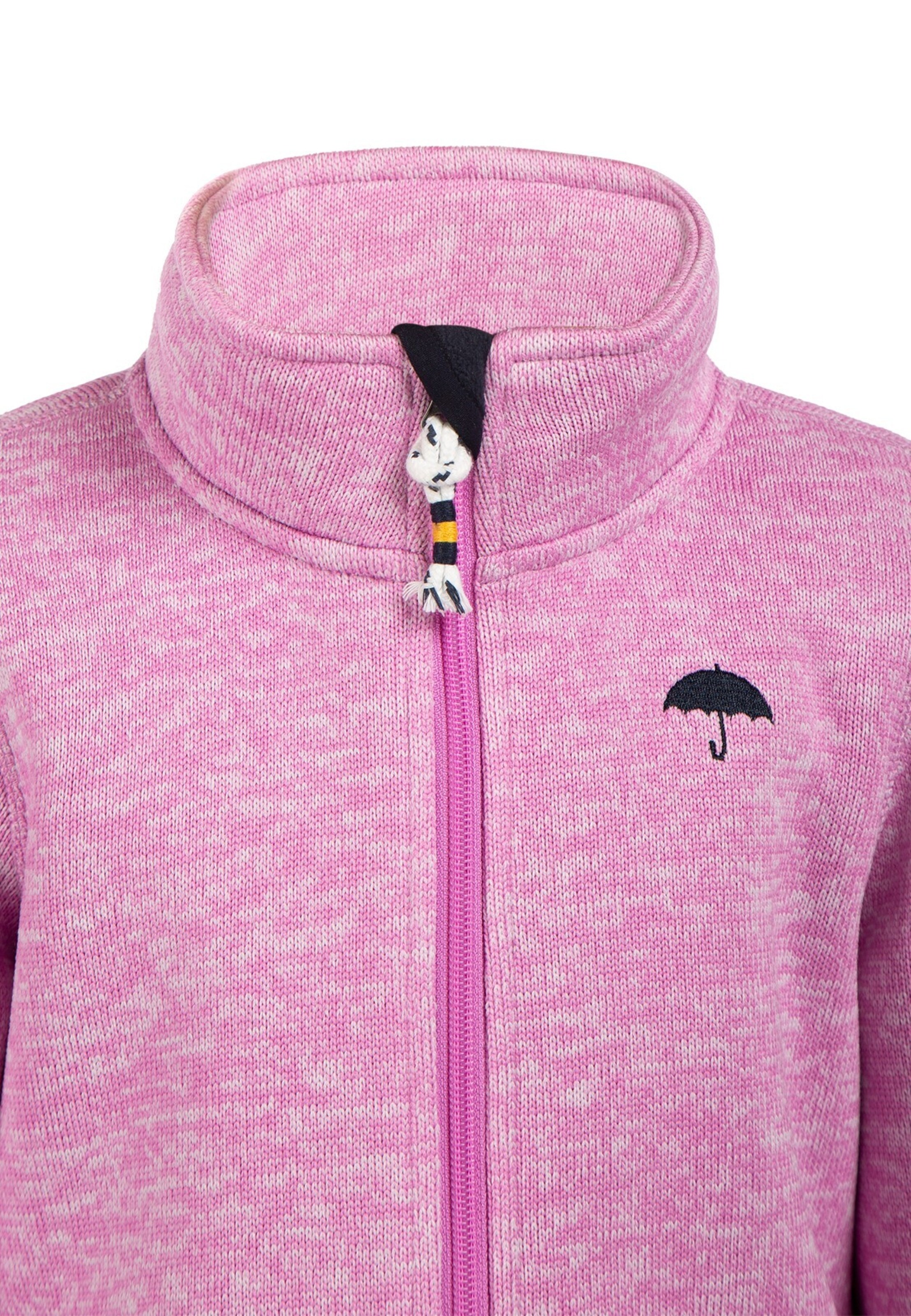 SchmuddelweddaFlis jakna - roza boja