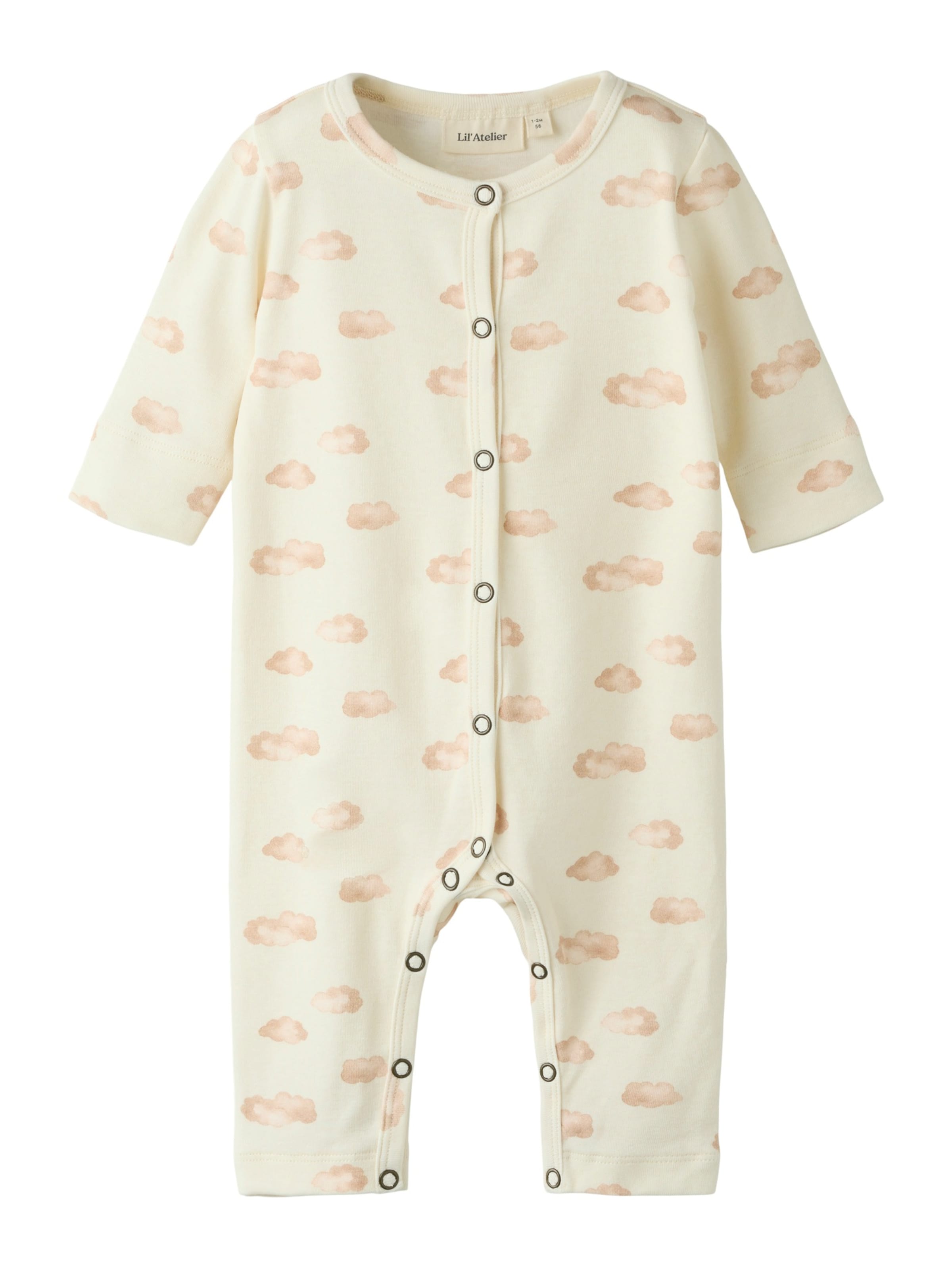 Lil'Atelier Nightgown 'NBFGIO' in Beige: front