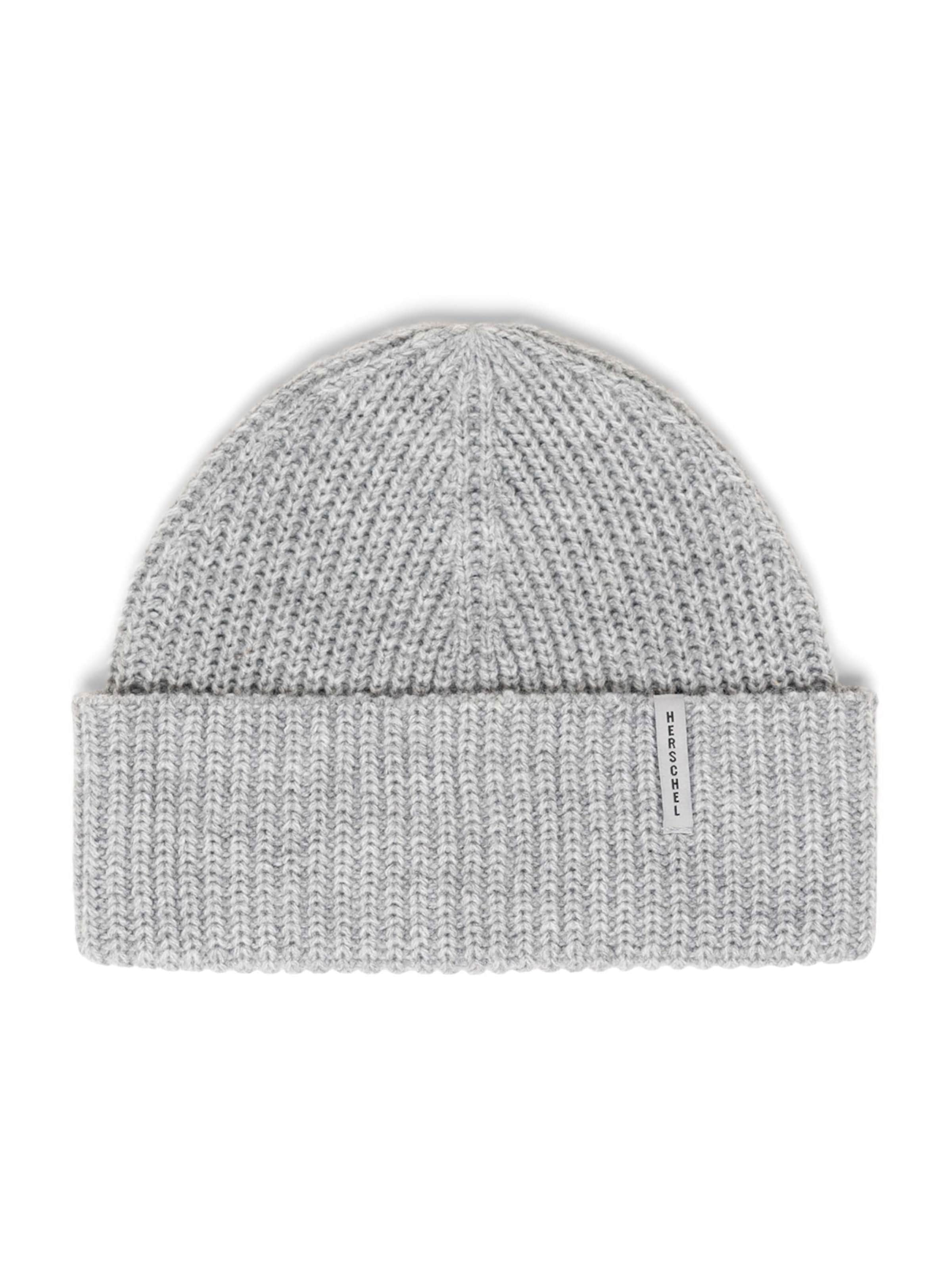 Herschel Шапка 'Watch Cap Vertical ID' в Серый: спереди