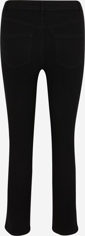 Dorothy Perkins Petite Regular Jeans 'Ellis' in Zwart