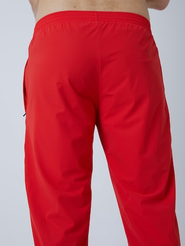 SPORTKIND Regular Sportbroek in Rood