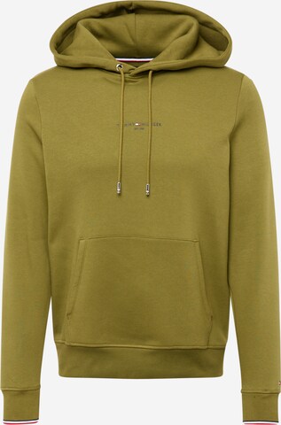 TOMMY HILFIGER Sweatshirt in Groen: voorkant