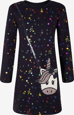 happy girls Kleid in Blau: Vorderseite