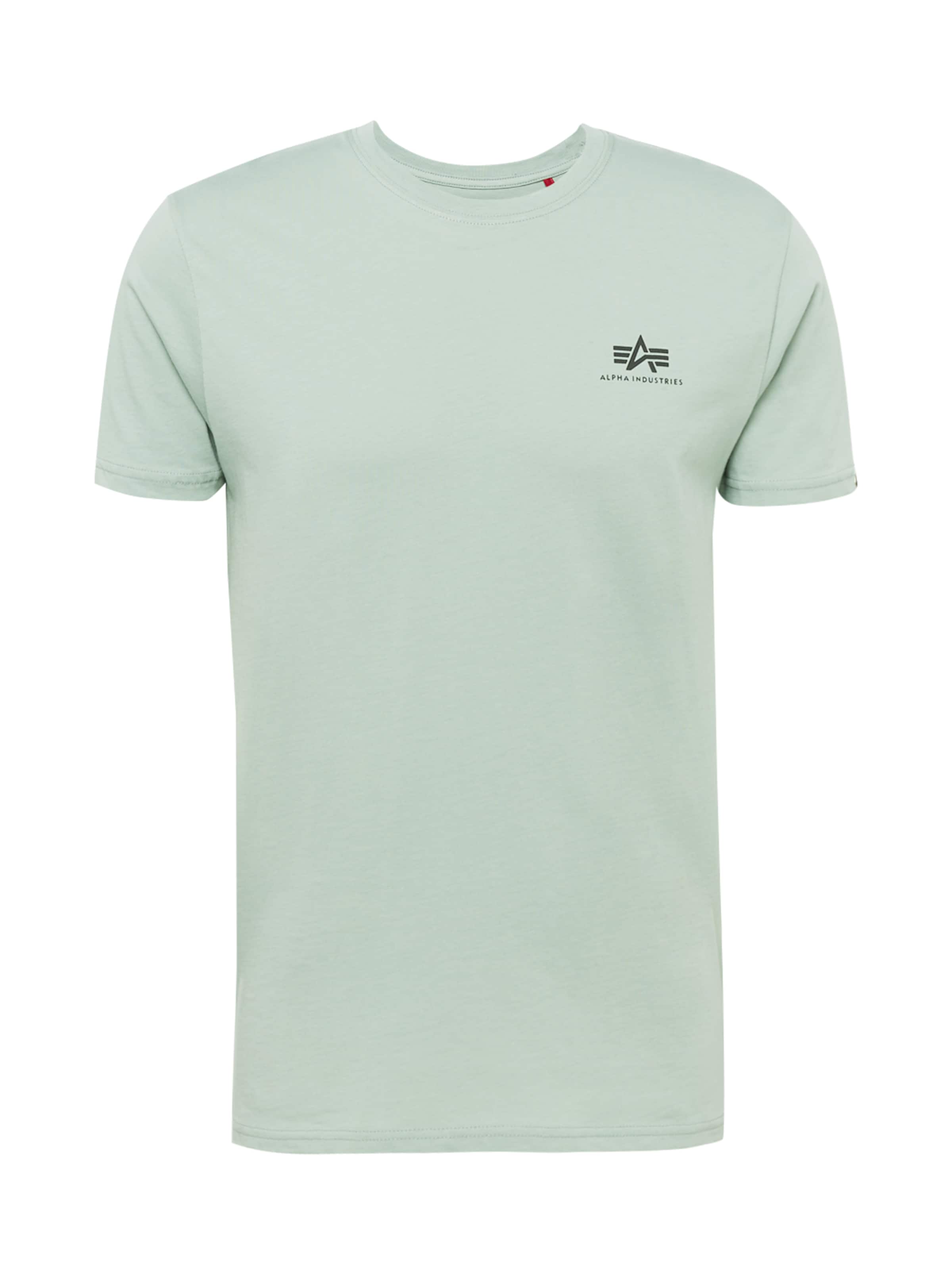 ALPHA INDUSTRIES Särk, värv roheline: eest vaates