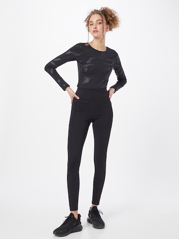 Girlfriend Collective Skinny Workout Pants in Black