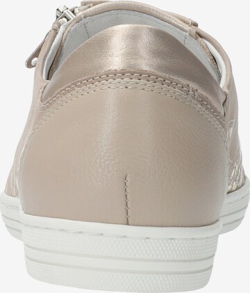 MOBILS ergonomic Sneakers laag 'Hawai Shiny' in Beige