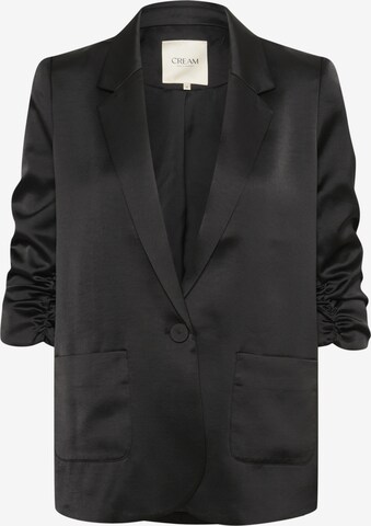 Cream Blazer 'Cocamia' in Schwarz: predná strana