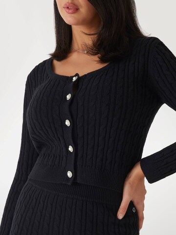 GUESS Strickjacke in Schwarz