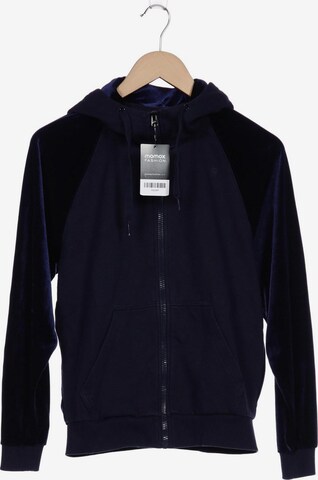 G-Star RAW Sweatshirt & Zip-Up Hoodie in S in Blue: front