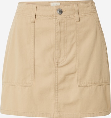 River Island Skirt in Beige: front