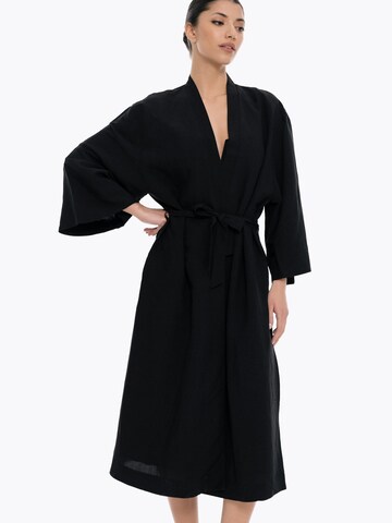 4TAILORS Kimono 'Gelato' - Čierna: predná strana